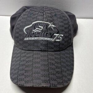 USA hockey 75th anniversary hat